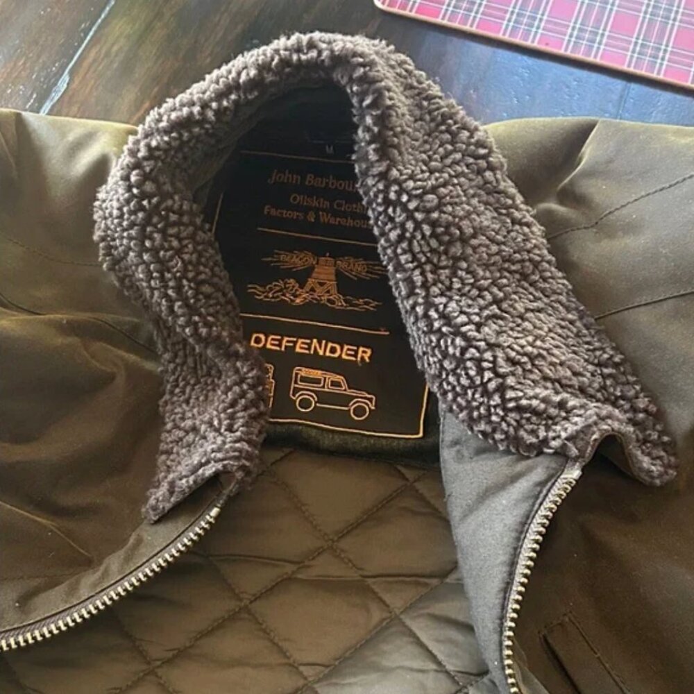 Men's Barbour Jacket Defender Land Rover Edition - Picture 4 of 7